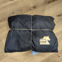 FULL Neck Cotton Lined Hvy Cordura Rain Show Sheet *NOT FOR TURNOUT *vgc/gc, clean, residue, faded, dusty, mnr wpf, older
