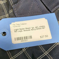 Light Nylon Sheet *gc, dirt, stains, NO Legs, threads
