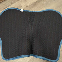 Jumper Saddle Pad, bling rear piping *vgc, clean, mnr hair

