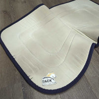 Thick Jumper Saddle Pad *vgc/gc, clean, stained underside, v.mnr hair, rubs, pills, older
