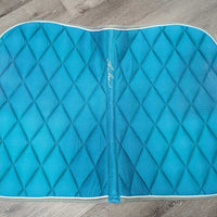 Thick Quilt Jumper Saddle Pad *gc, clean, faded, mnr rubs, pills, mnr stains
