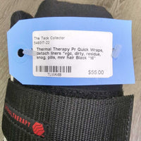 Pr Quick Wraps, detach liners *vgc, dirty, residue, snag, pills, mnr hair
