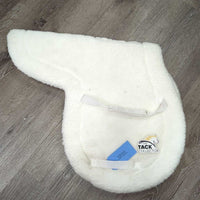 Full Fitted Fleece & Quilt Hunter Pad *vgc, clean, mnr stains, rubs, v. mnr hair
