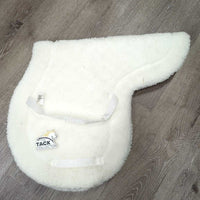 Full Fitted Fleece & Quilt Hunter Pad *vgc, clean, mnr stains, rubs, v. mnr hair
