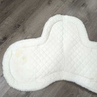 Full Fitted Fleece & Quilt Hunter Pad *vgc, clean, mnr stains, rubs, v. mnr hair
