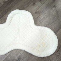 Full Fitted Fleece & Quilt Hunter Pad *vgc, clean, mnr stains, rubs, v. mnr hair
