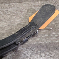 Narrow Thick Draw Rein Girth Attachment, adjustable *xc, clean, mnr creases
