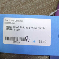 Metal Hoof Pick, tag *new
