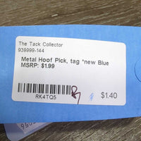 Metal Hoof Pick, tag *new
