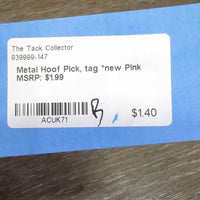 Metal Hoof Pick, tag *new
