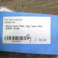 Metal Hoof Pick, tag *new
