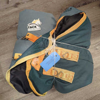 350 g Hvy Winter Blanket, attach neck *gc, NO legs, v.faded, clean, repairs, tears, fading, pills, rubs, snags, NO wpr
