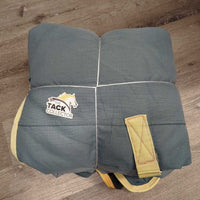 350 g Hvy Winter Blanket, attach neck *gc, NO legs, v.faded, clean, repairs, tears, fading, pills, rubs, snags, NO wpr
