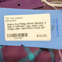 Hvy?300g Winter Blanket, 2 legs, 0 tail/neck *vgc, clean, mnr snags, pills, wpf(?mnr)
