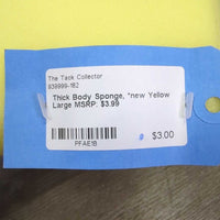 Thick Body Sponge, *new
