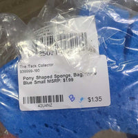 Pony Shaped Sponge, Bag, *new
