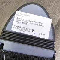 Soft Touch Flexi Body Brush, Handle, Tag, *new
