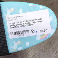 "Style Collection" Plastic Body Brush, Handle, Tag, *new
