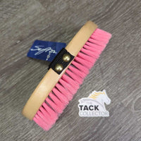 Checkered Bristle Body Brush, Handle, Tag, *new
