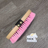 Checkered Bristle Body Brush, Handle, Tag, *new
