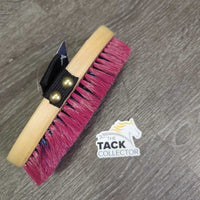 Checkered Bristle Body Brush, Handle, Tag, *new
