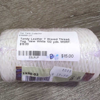 Waxed Thread, Tag, *new
