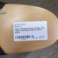 Finishing Brush, Handle, Tag, *new

