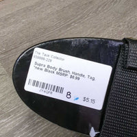 Body Brush, Handle, Tag, *new

