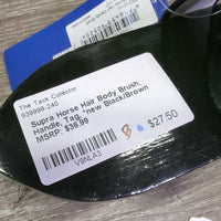 Horse Hair Body Brush, Handle, Tag, *new
