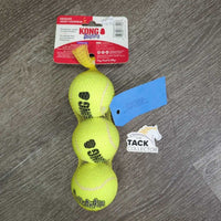 Dog 3 Balls, Mesh Bag, Tag, *new
