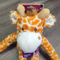 Dog Giraffe Toy, Squeakers, Tag, *new
