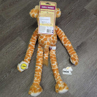 Dog Giraffe Toy, Squeakers, Tag, *new
