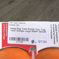 Dog Treat Puzzle Toy, Tag, *new
