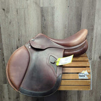 17.5" MW *5.25" Tech 1 Close Contact Saddle, Black Tech 1 Saddle Cover, Wool Flocking, Lg Front & Med Back Velcro Blocks, Flaps: 15" L x 13.5" W Serial #: 17" 22 03 1311 73 BMRO
