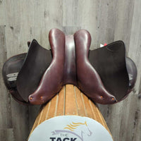 17.5" MW *5.25" Tech 1 Close Contact Saddle, Black Tech 1 Saddle Cover, Wool Flocking, Lg Front & Med Back Velcro Blocks, Flaps: 15" L x 13.5" W Serial #: 17" 22 03 1311 73 BMRO
