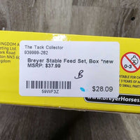 Stable Feed Set, Box *new
