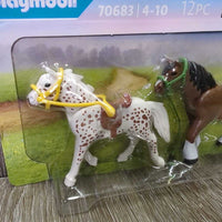 12 Pc 3 Horse Play Set #70683, Box *new
