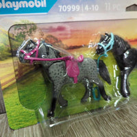11 Pc 3 Horse Play Set #70683, Box *new
