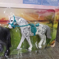 11 Pc 3 Horse Play Set #70683, Box *new
