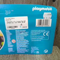 11 Pc 3 Horse Play Set #70683, Box *new
