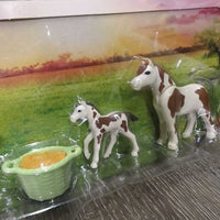 6 Pc 3 Horse Play Set #70683, Box *new
