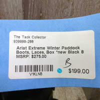 Winter Paddock Boots, Laces, Box *new
