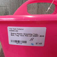 Plastic Grooming Tote - Box, Tag *new
