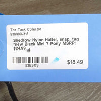 Nylon Halter, snap, tag *new
