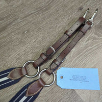 Elastic Breastplate, Running Martingale Attachment, Snaps, Tag *new
