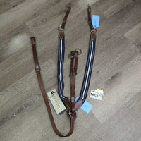 Elastic Breastplate, Running Martingale Attachment, Snaps, Tag *new

