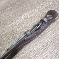 Narrow Adjustable Running Martingale, Buckle, tag *new, thick salt? film
