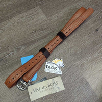 Thick Nylon Lined Stirrup Leathers, Tag *new
