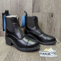 JUNIORS Paddock Boots, Zip, tag, box *new
