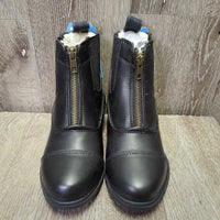 JUNIORS Winter Paddock Boots, Zip, tag, box *new
